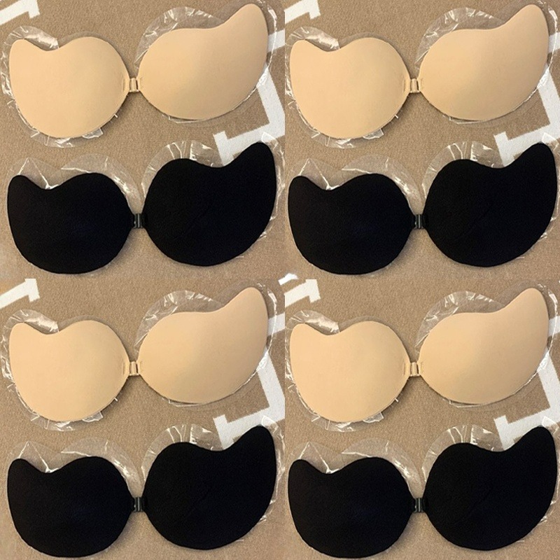Push Up Bra Silicone - 1/2 زوج حمالة صدر لاصقة غير