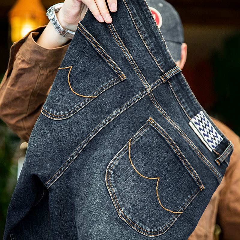 Levis Jeans 501 - Maden الرجال خمر 11.5oz الدنيم غسلها