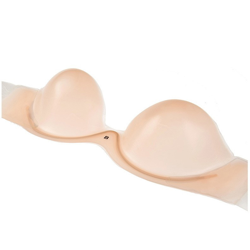 Backless Bra Sticky - حجم كبير حمالة صدر سيليكون المرأة