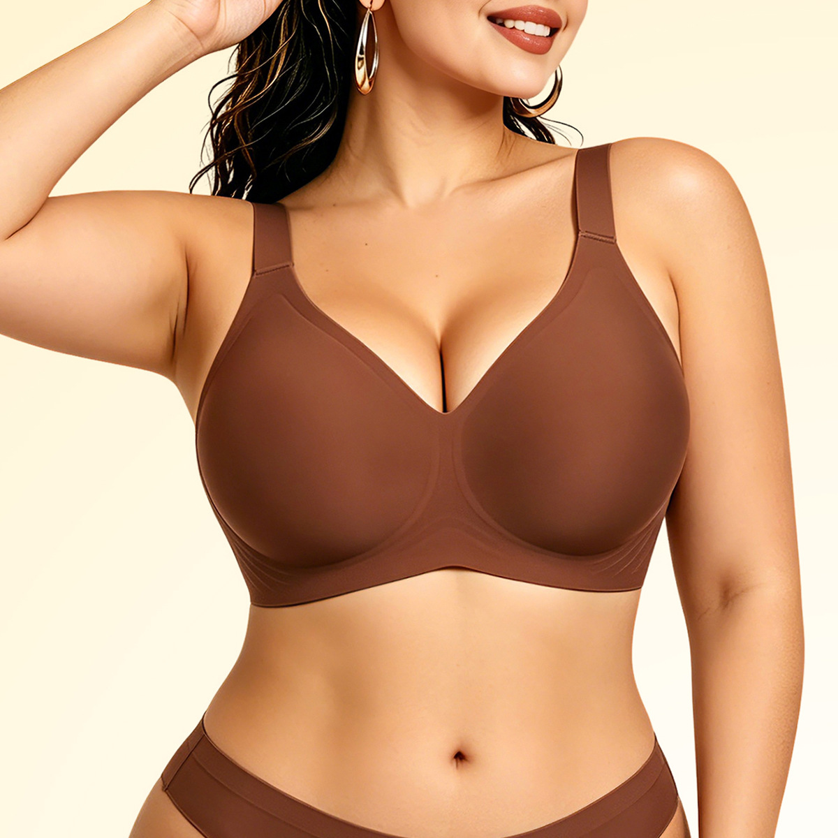 Wirefree Bra Comfort - حمالة صدر نسائية بدون أسلاك، ناعمة