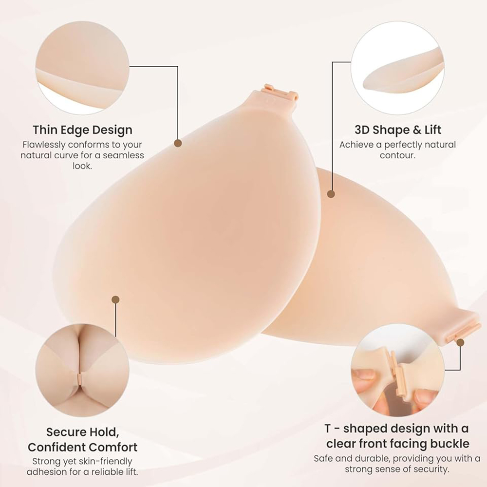 حمالة صدر لاصقة بدون حمالات، س - مراجعة Backless Bra Sticky وسعره
