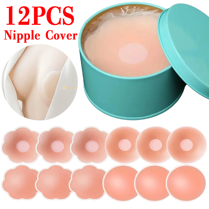 6/12 قطعة غطاء حلمة الثدي اللا - مراجعة Push Up Bra Silicone وسعره