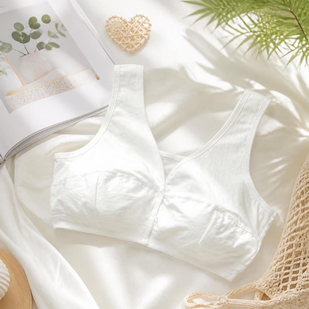 حمالة صدر مريحة بظهر على شكل ح - مراجعة Wirefree Bra Comfort وسعره